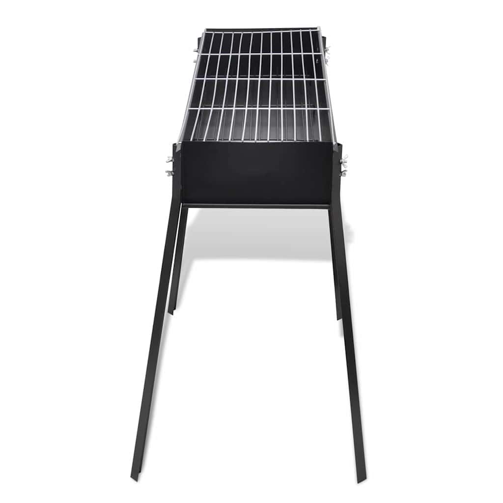 Bbq Rektangulær Kullgrill 75 X 28 Cm