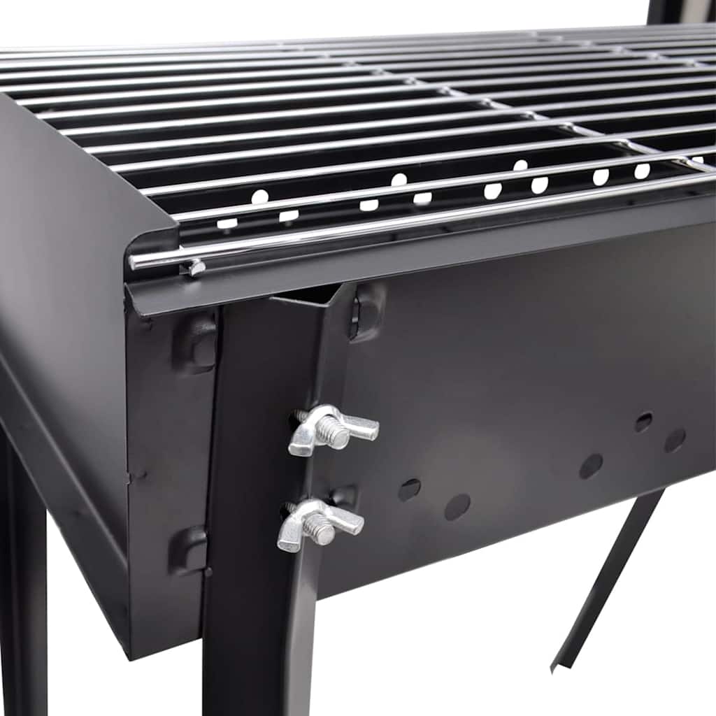 Bbq Rektangulær Kullgrill 75 X 28 Cm