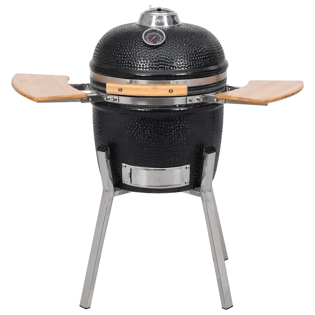 Kamado Kullgrill Med Røykemulighet Keramikk 76 Cm
