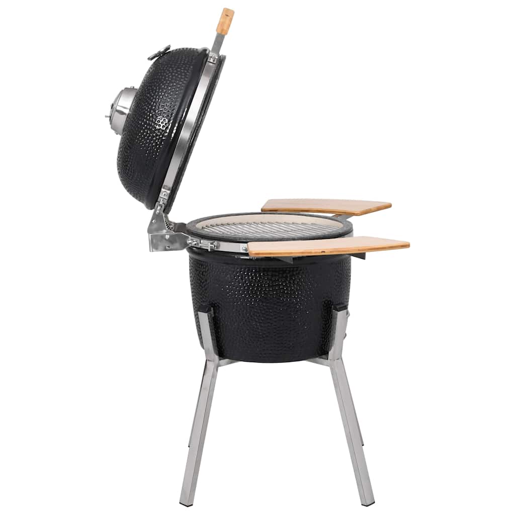 Kamado Kullgrill Med Røykemulighet Keramikk 76 Cm