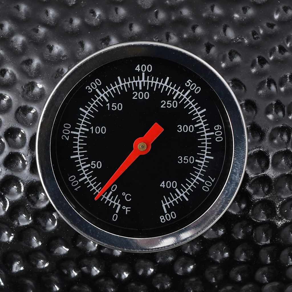 Kamado Kullgrill Med Røykemulighet Keramikk 76 Cm