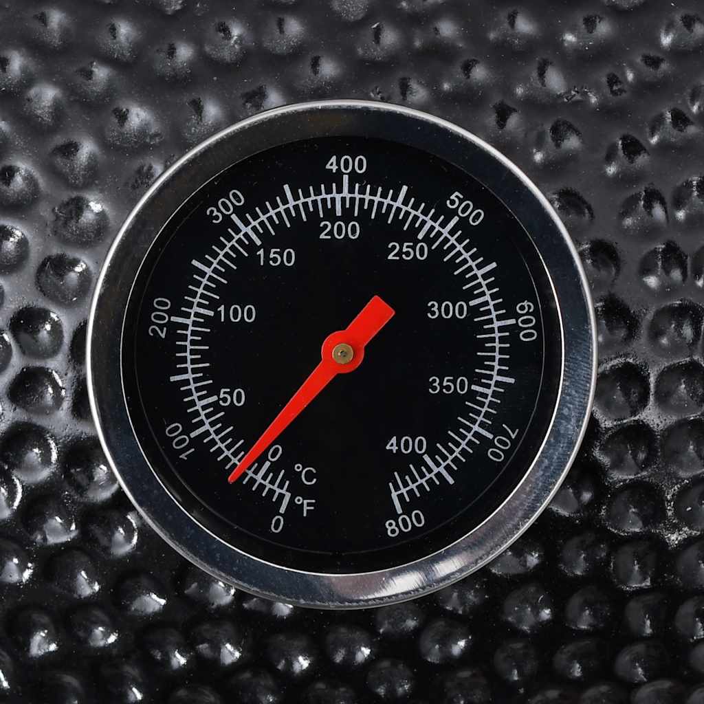 Kamado Kullgrill Med Røyker Keramisk 81 Cm