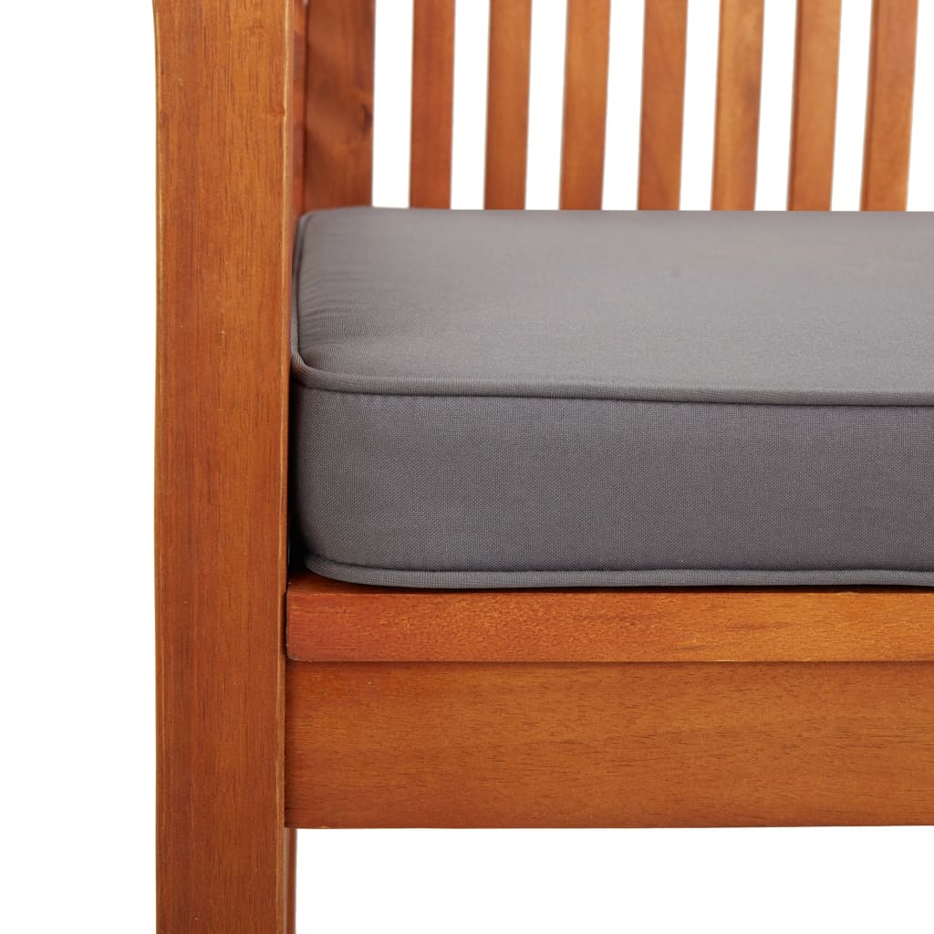 2-Seters Hagebenk Med Pute 120 Cm Heltre Akasie