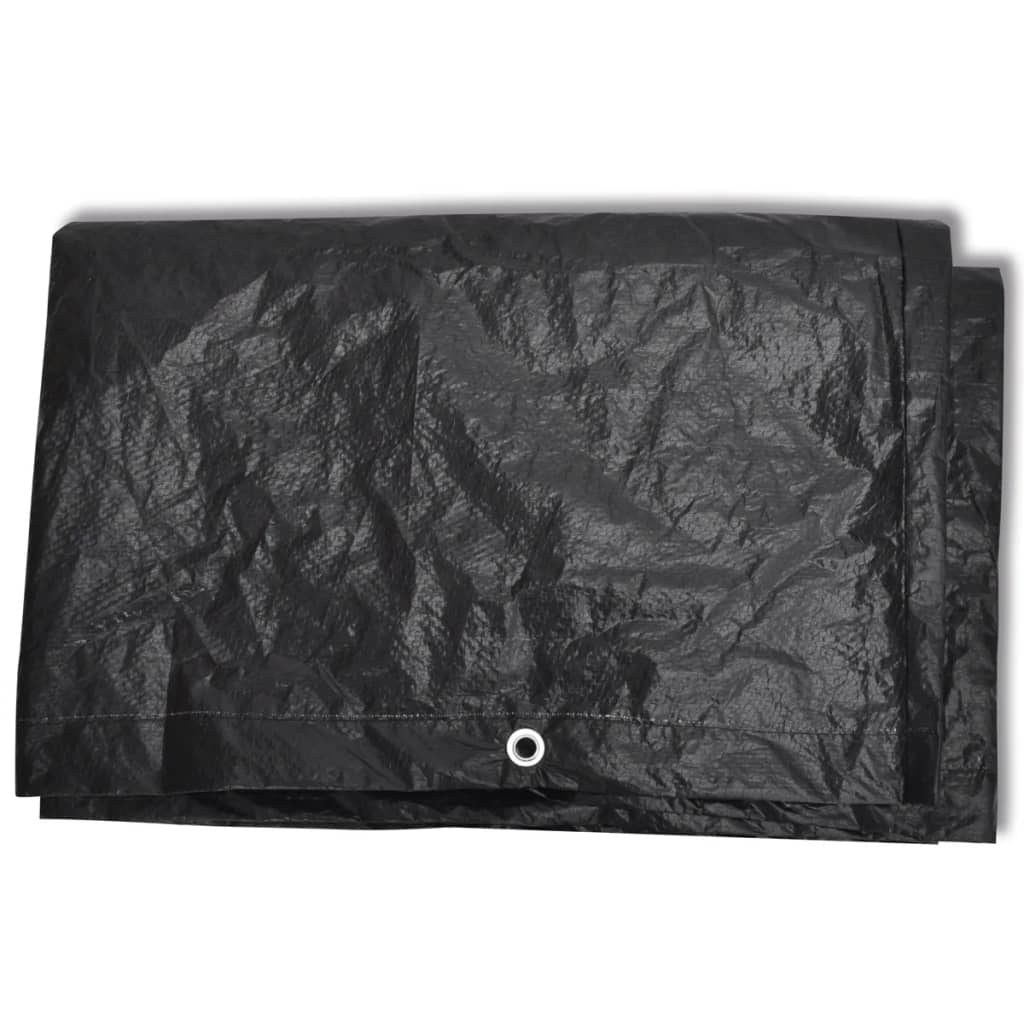 Hagemøbeltrekk 2 Stk 8 Personer Polyrotting 10 Maljer 229X113Cm