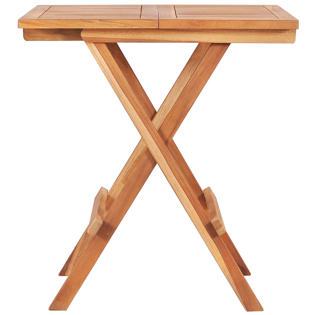 Sammenleggbart Bistrobord 60X60X65 Cm Heltre Teak