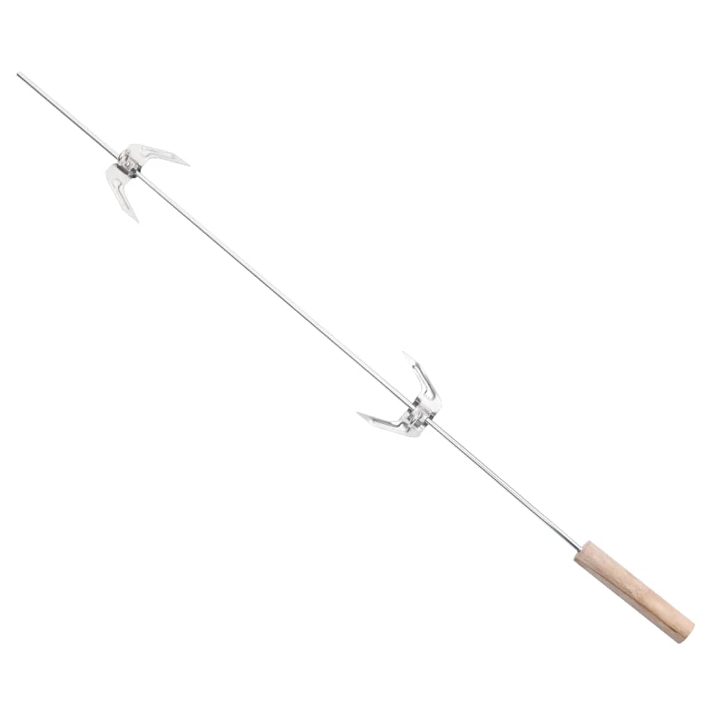 Kullgrill Med Hjul Svart Stål