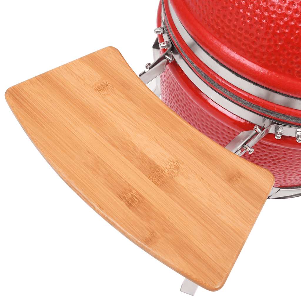 Kamado Kullgrill Med Røyker Keramisk 81 Cm