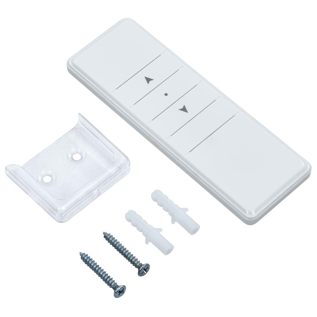 Automatisk Uttrekkbar Markise Med Stolper 5X3,5 M Kremhvit