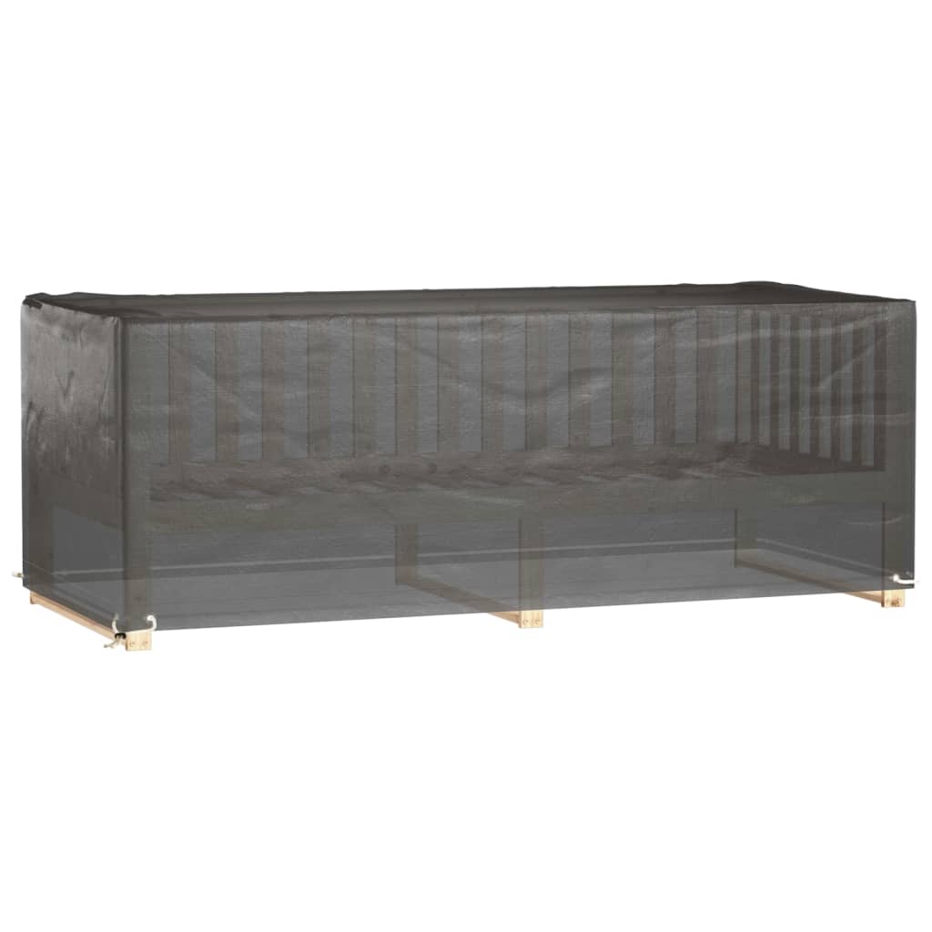 Hagemøbeltrekk 2 Stk 8 Maljer 192X82X65 Cm Rektangulær
