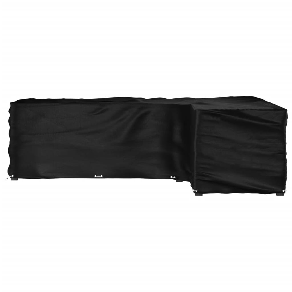 L-Formet Hagemøbeltrekk 16 Maljer 260X210X80 Cm