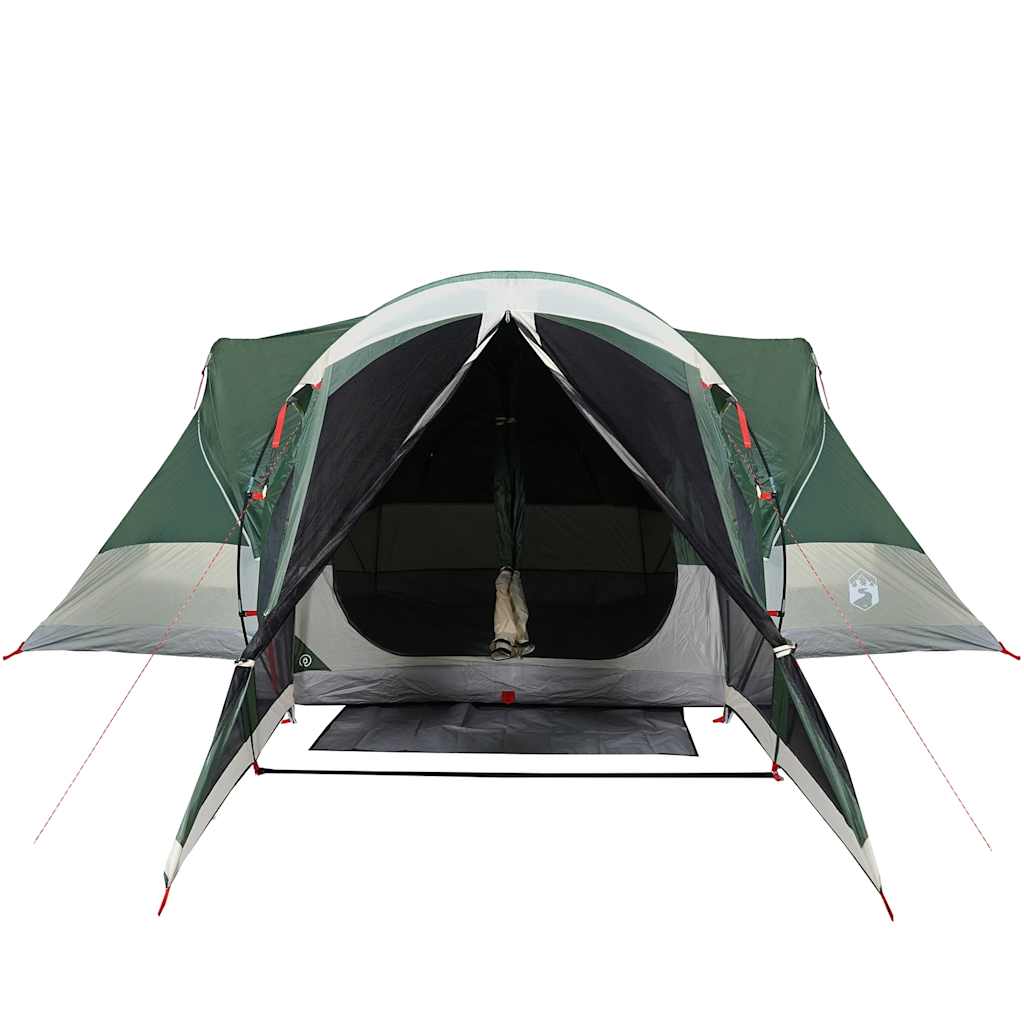 Tipi-Telt For Camping 8 Personer Grønn Vanntett