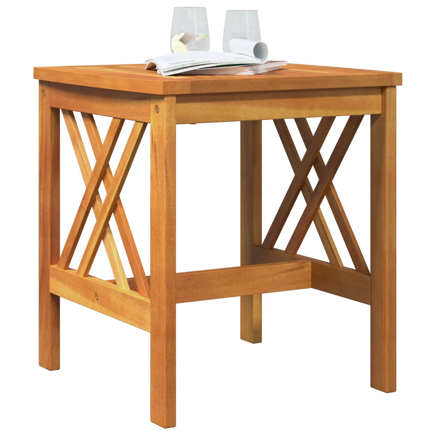 Hagebord Brun 45X45X50 Cm Solid Akasietre