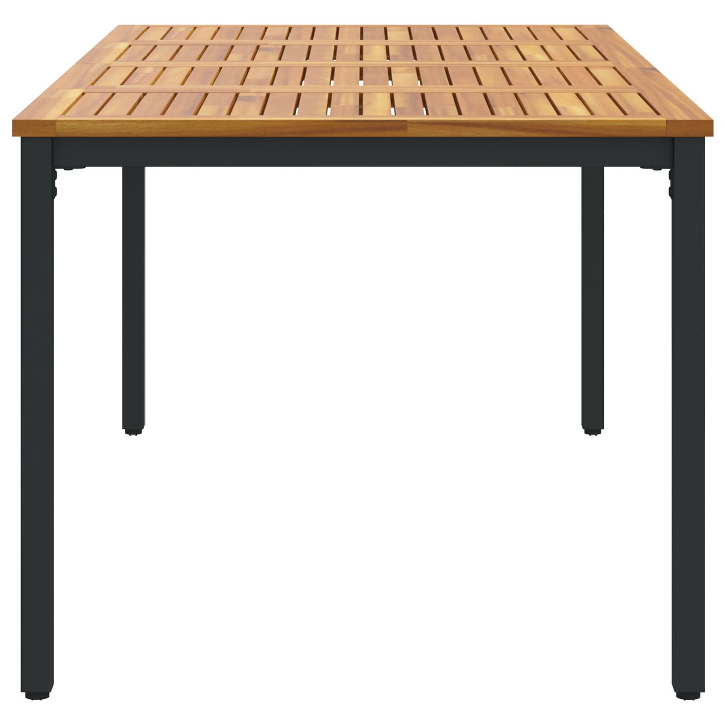 Hagebord 180X90X75 Cm Solid Akasietre Og Metall