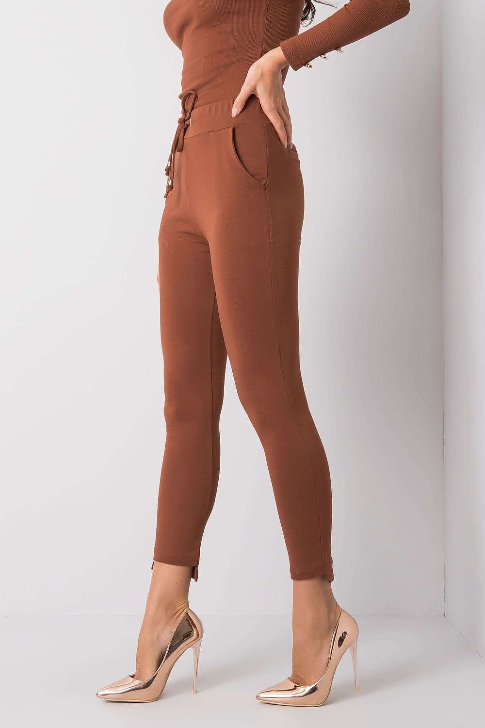 BFG – Women’s Tapered Sweatpants with Waist Tie