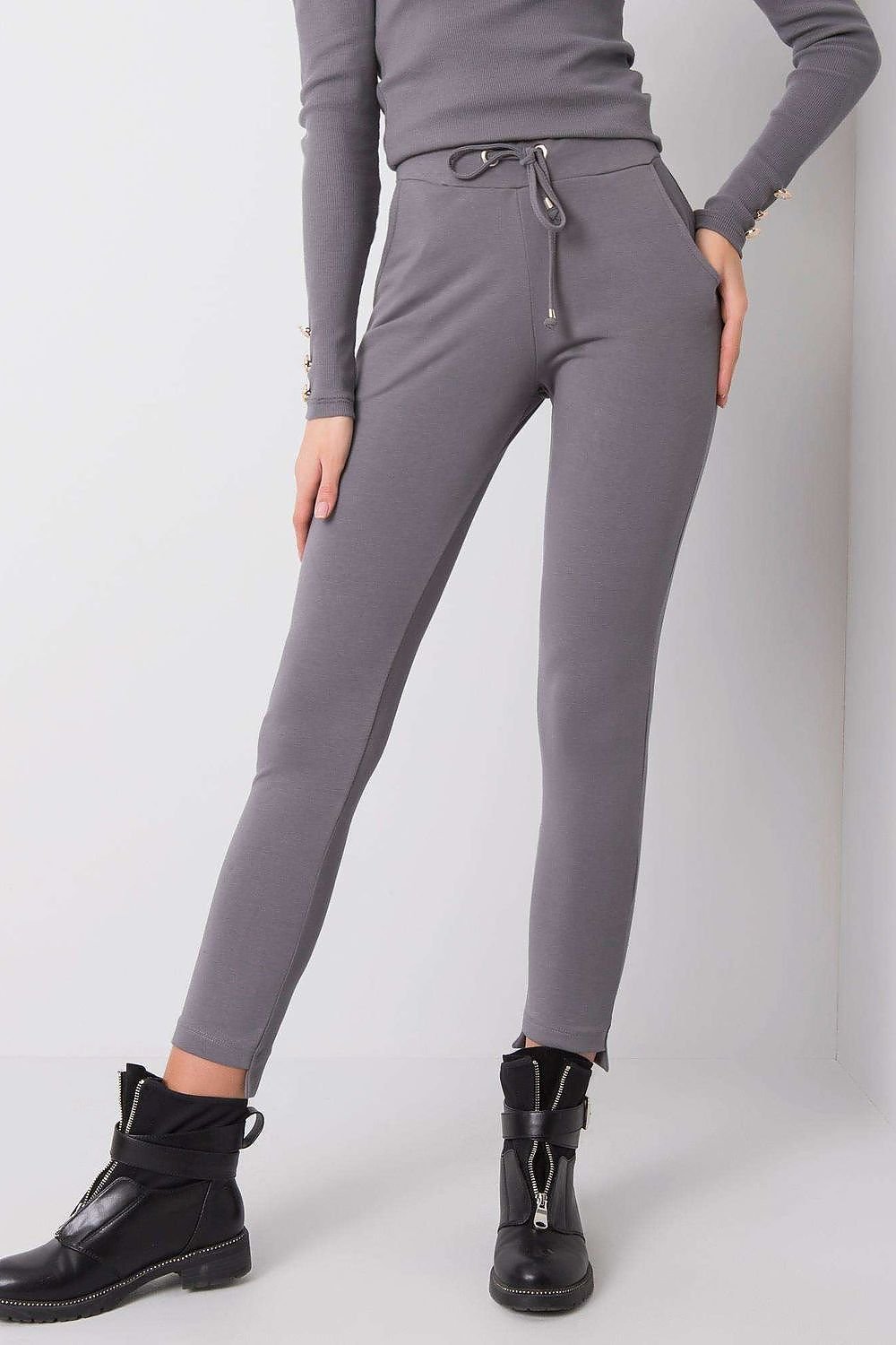 BFG – Women’s Tapered Sweatpants with Waist Tie