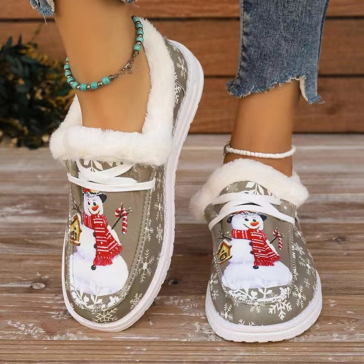 Snowman Slippers