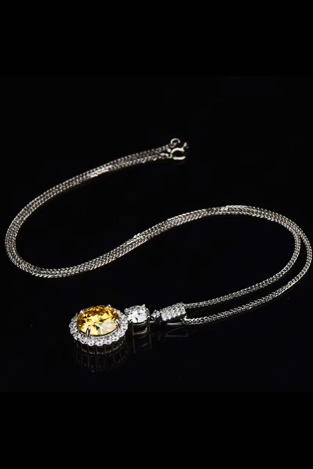 Moissanite Necklace - 6 Carat