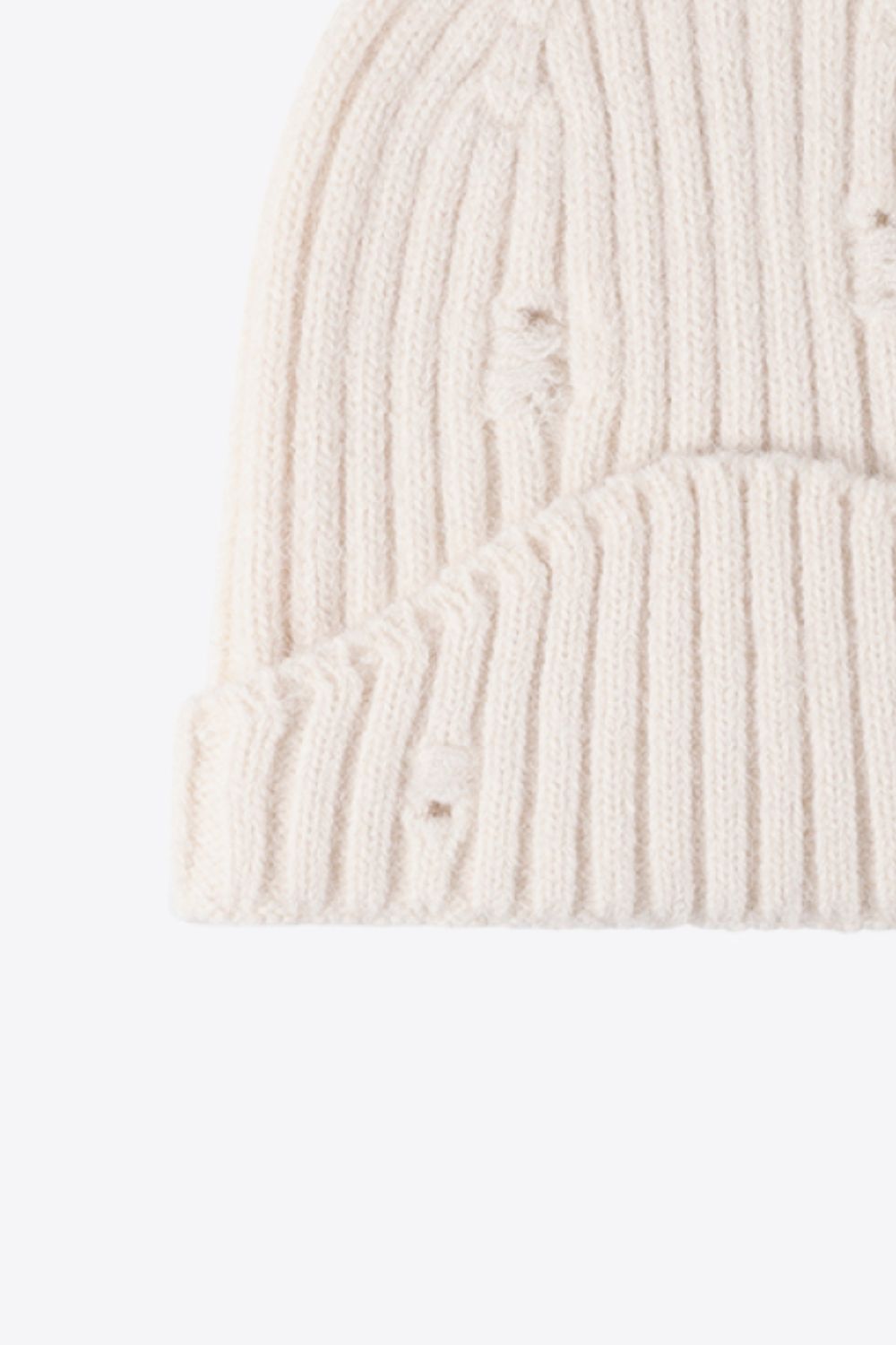 Rib-Knit Beanie