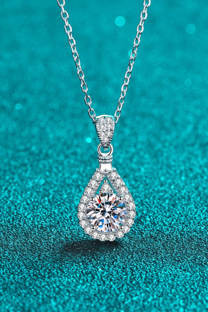 Moissanite Necklace - 2 Carat