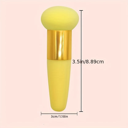 1pc Mushroom Foundation Sponge with Handle – Flawless Makeup Application