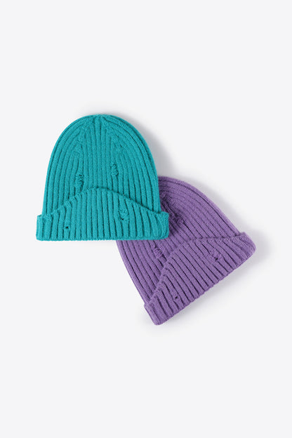 Rib-Knit Beanie