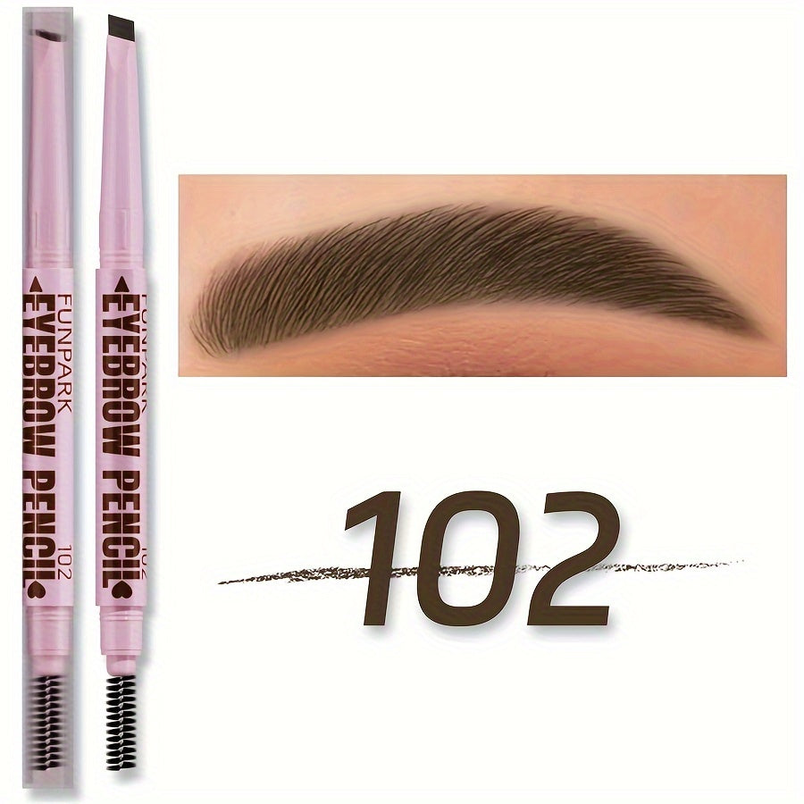 Ultra-Fine Waterproof Dual-Ended Eyebrow Pencil – Long-Lasting & Natural Look