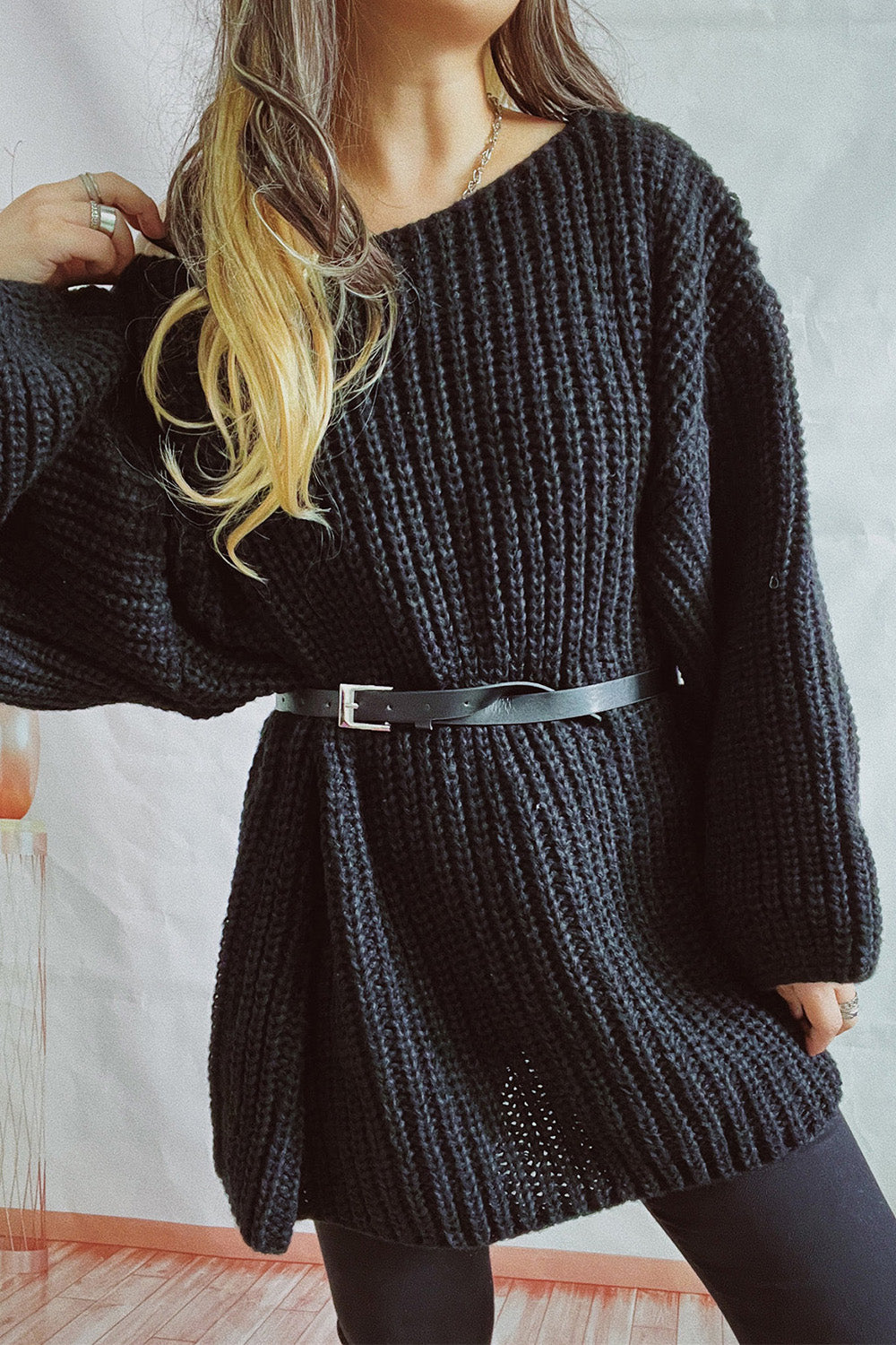 Mini Sweater Dress