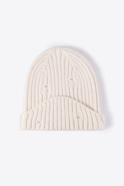 Rib-Knit Beanie