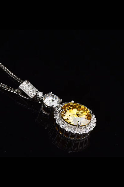 Moissanite Necklace - 6 Carat