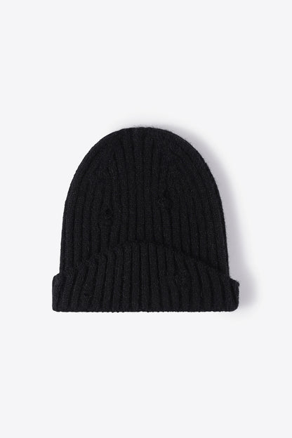 Rib-Knit Beanie