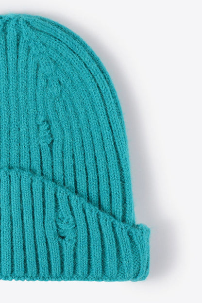 Rib-Knit Beanie