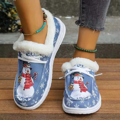 Snowman Slippers