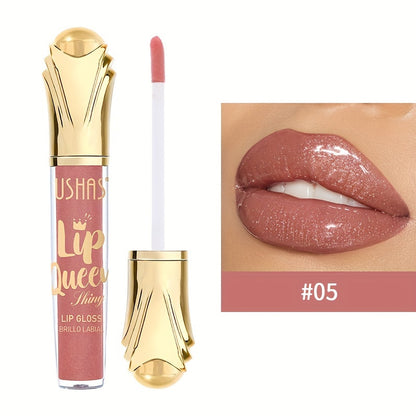 Long-Lasting Matte Lip Gloss – Moisturizing & Glitter Finish