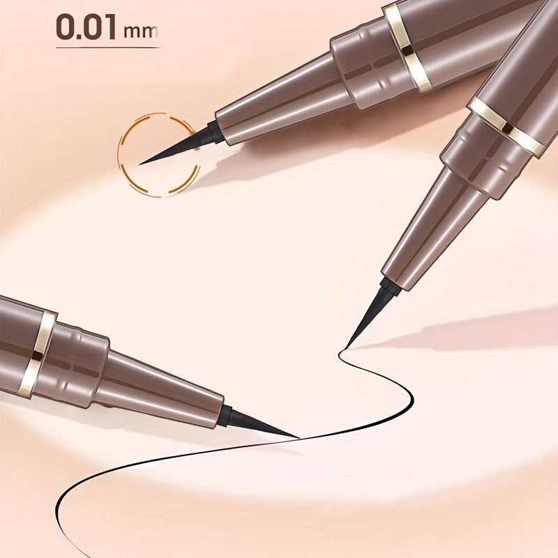 Precision Waterproof Liquid Eyeliner – Extra Slim, Quick-Dry & Smudge-Proof