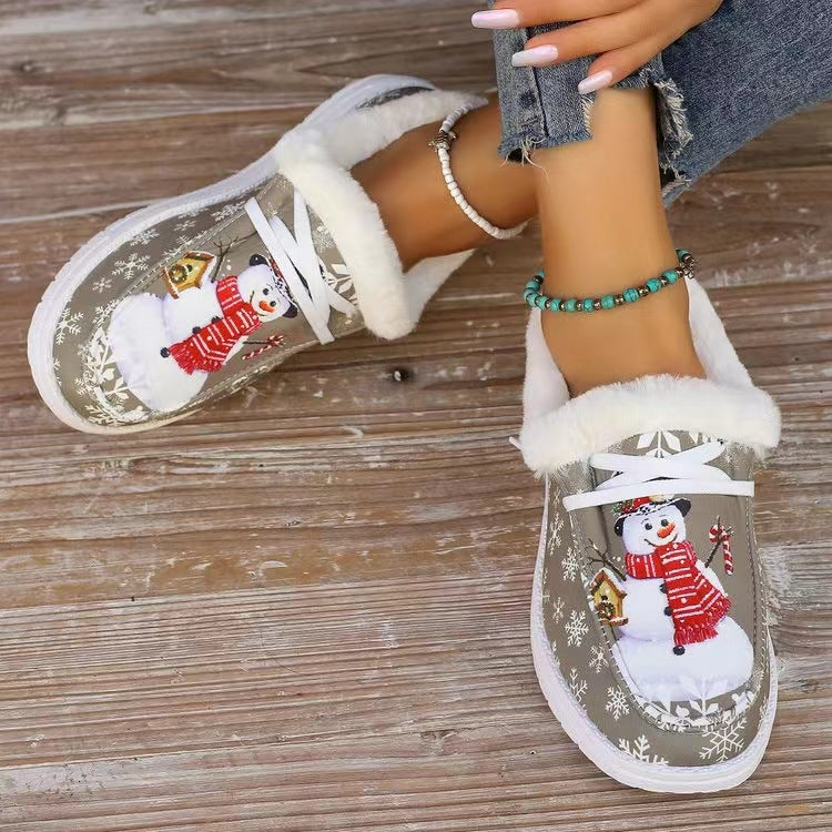 Snowman Slippers