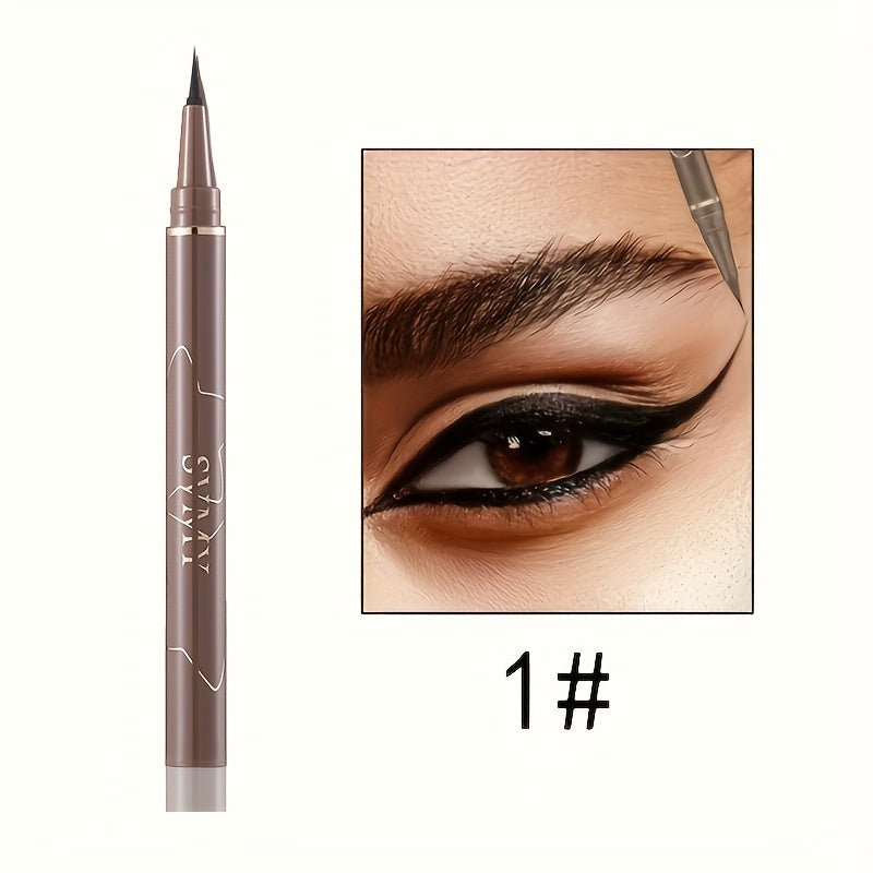 Precision Waterproof Liquid Eyeliner – Extra Slim, Quick-Dry & Smudge-Proof