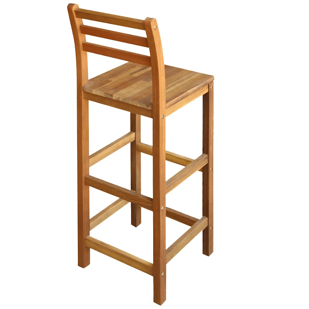 Barstoler 2 Stk Heltre Akasie