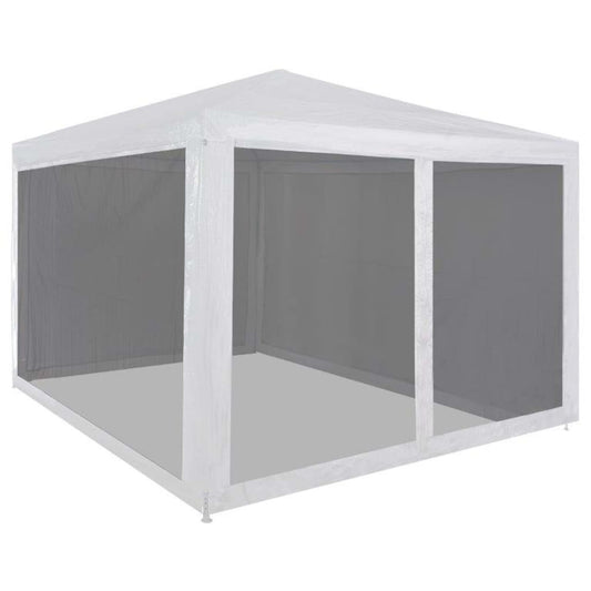 Festtelt Med 4 Sidevegger Av Netting 3X3 M