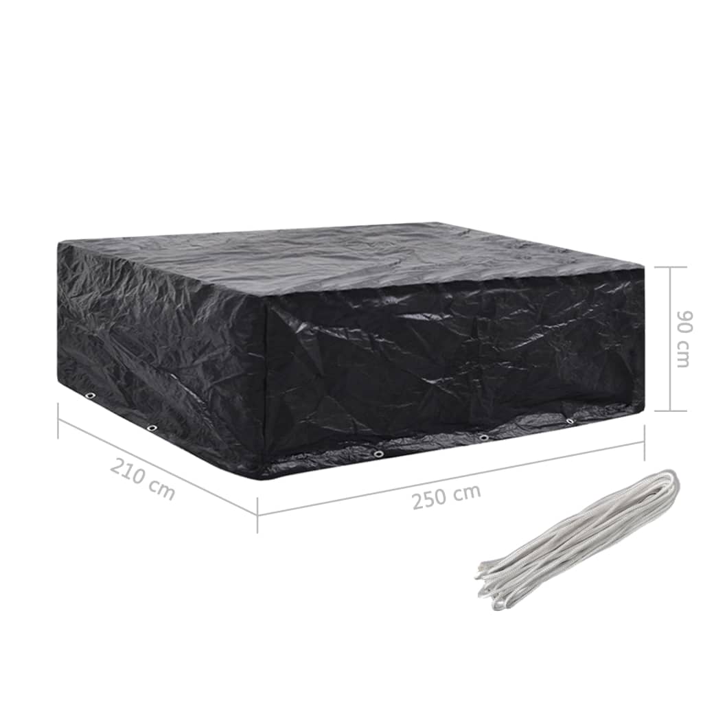 Hagemøbeltrekk 8 Maljer 250X210X90 Cm