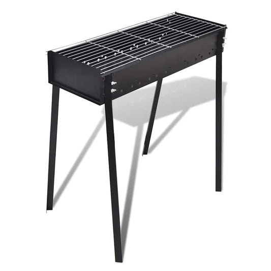 Bbq Rektangulær Kullgrill 75 X 28 Cm
