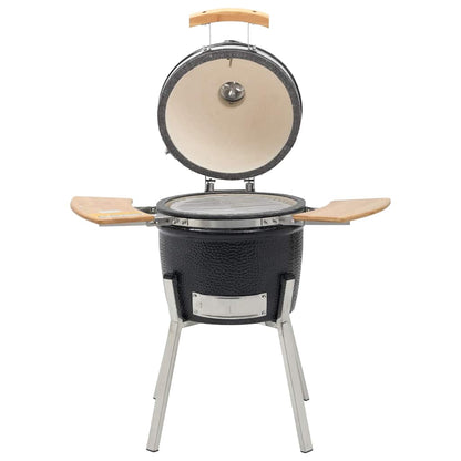 Kamado Kullgrill Med Røykemulighet Keramikk 76 Cm