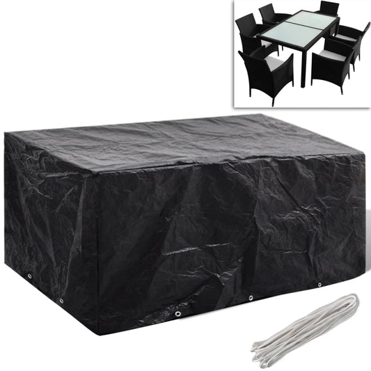 Hagemøbeltrekk Med 8 Maljer 240X140X90 Cm