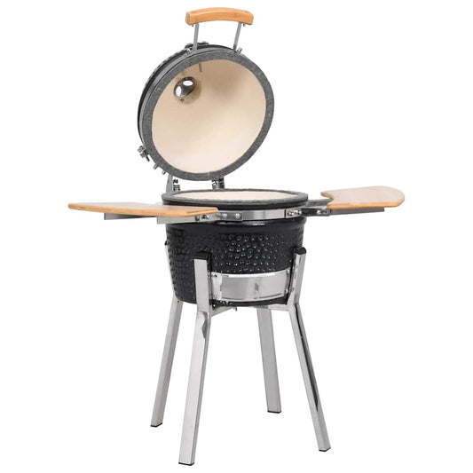 Kamado Kullgrill Med Røyker Keramisk 81 Cm
