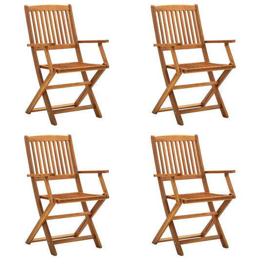 Klappstoler 4 Stk Heltre Akasie