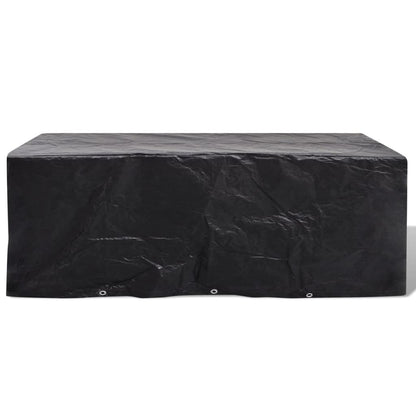 Hagemøbeltrekk 2 Stk 8 Personer Polyrotting 10 Maljer 229X113Cm
