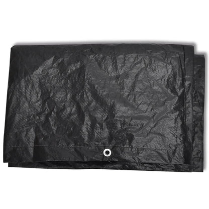 Hagemøbeltrekk 2 Stk 8 Personer Polyrotting 10 Maljer 229X113Cm