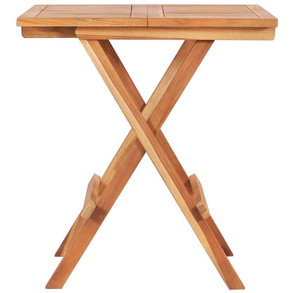 Sammenleggbart Bistrobord 60X60X65 Cm Heltre Teak