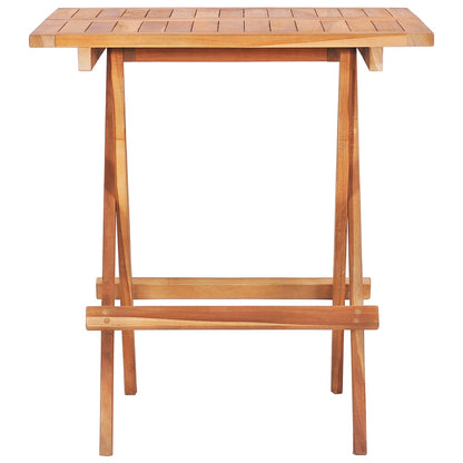 Sammenleggbart Bistrobord 60X60X65 Cm Heltre Teak
