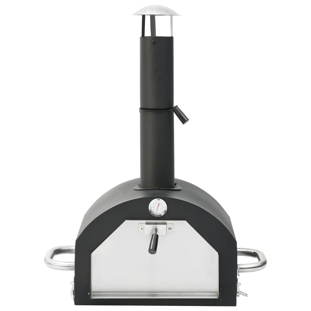 Utendørs Pizzaovn Med Pizzastein