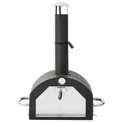 Utendørs Pizzaovn Med Pizzastein